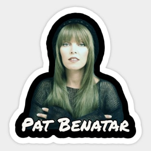 Retro Benatar Sticker